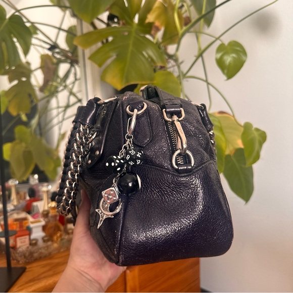 Prada Midnight Purple Shimmering Leather Top
Handle Bag - Picture 6 of 15